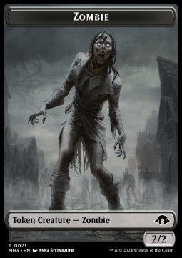 Zombie Token (B 2/2) // Insect Token (BG 1/1) (V.1)⁣ - Modern Horizons 3: Tokens⁣ (Token)⁣ [CT 21/27]