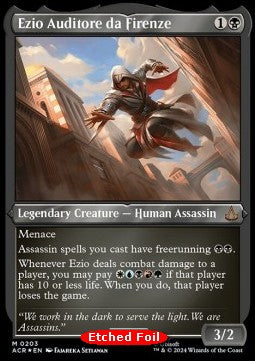 Ezio Auditore da Firenze (V.3)⁣ - Universes Beyond: Assassin's Creed: Extras⁣ (Mythic)⁣ [203]
