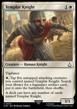 Templar Knight⁣ - Universes Beyond: Assassin's Creed⁣ (Uncommon)⁣ [10]