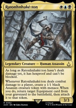 Ratonhnhaké꞉ton⁣ - Universes Beyond: Assassin's Creed⁣ (Rare)⁣ [62]