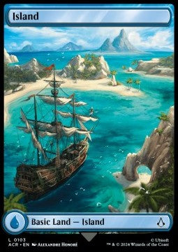 Island (V.1)⁣ - Universes Beyond: Assassin's Creed⁣ (Land)⁣ [103]