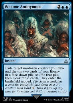 Become Anonymous⁣ - Universes Beyond: Assassin's Creed⁣ (Uncommon)⁣ [14]