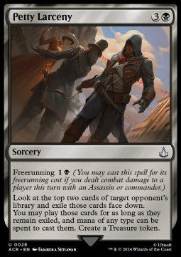 Petty Larceny⁣ - Universes Beyond: Assassin's Creed⁣ (Uncommon)⁣ [28]