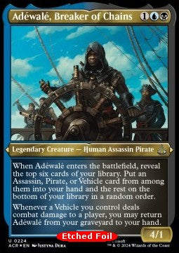 Adéwalé, Breaker of Chains (V.2)⁣ - Universes Beyond: Assassin's Creed: Extras⁣ (Uncommon)⁣ [224]