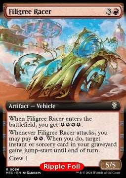 Filigree Racer (V.2)⁣ - Commander: Modern Horizons 3: Extras⁣ (Rare)⁣ [56]