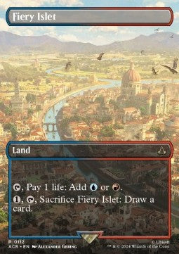 Fiery Islet⁣ - Universes Beyond: Assassin's Creed: Extras⁣ (Rare)⁣ [112]