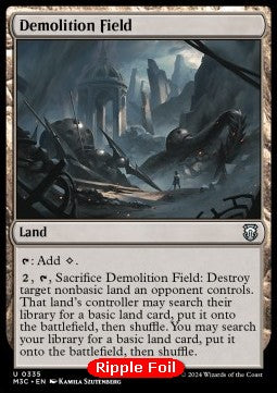 Demolition Field⁣ - Commander: Modern Horizons 3: Extras⁣ (Uncommon)⁣ [335]