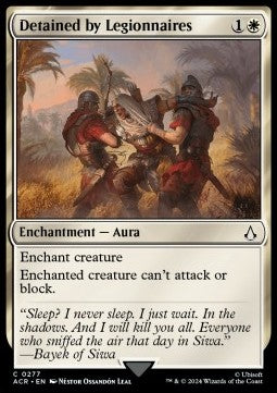 Detained by Legionnaires⁣ - Universes Beyond: Assassin's Creed: Extras⁣ (Common)⁣ [277]