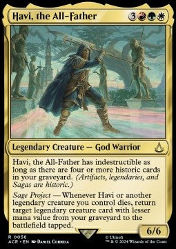 Havi, the All-Father⁣ - Universes Beyond: Assassin's Creed⁣ (Rare)⁣ [56]