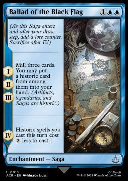 Ballad of the Black Flag⁣ - Universes Beyond: Assassin's Creed⁣ (Uncommon)⁣ [13]