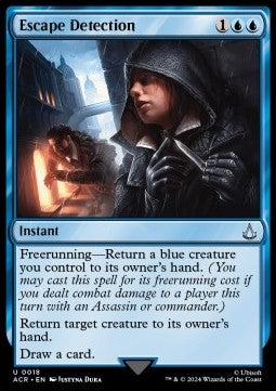 Escape Detection⁣ - Universes Beyond: Assassin's Creed⁣ (Uncommon)⁣ [18]