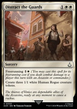 Distract the Guards⁣ - Universes Beyond: Assassin's Creed⁣ (Uncommon)⁣ [3]