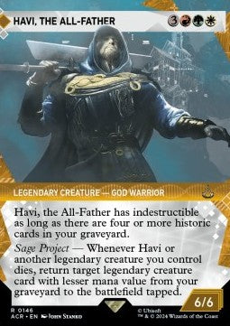 Havi, the All-Father (V.1)⁣ - Universes Beyond: Assassin's Creed: Extras⁣ (Rare)⁣ [146]