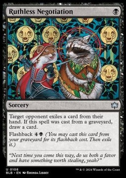 Ruthless Negotiation⁣ - Bloomburrow⁣ (Uncommon)⁣ [108]