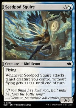 Seedpod Squire⁣ - Bloomburrow⁣ (Common)⁣ [232]
