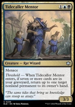 Tidecaller Mentor⁣ - Bloomburrow⁣ (Uncommon)⁣ [236]