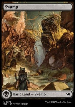 Swamp (V.3)⁣ - Bloomburrow⁣ (Land)⁣ [272]