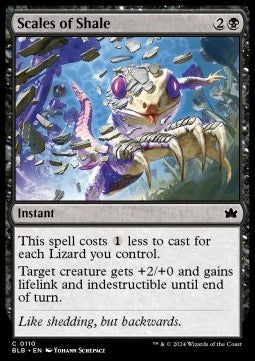 Scales of Shale⁣ - Bloomburrow⁣ (Common)⁣ [110]