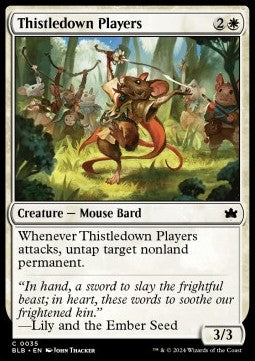 Thistledown Players⁣ - Bloomburrow⁣ (Common)⁣ [35]