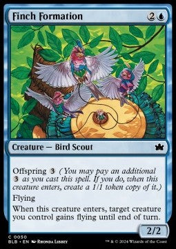 Finch Formation⁣ - Bloomburrow⁣ (Common)⁣ [50]
