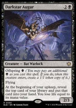 Darkstar Augur⁣ - Bloomburrow⁣ (Rare)⁣ [90]