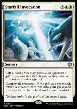 Starfall Invocation⁣ - Bloomburrow⁣ (Rare)⁣ [34]
