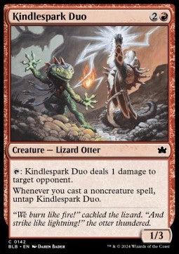 Kindlespark Duo⁣ - Bloomburrow⁣ (Common)⁣ [142]