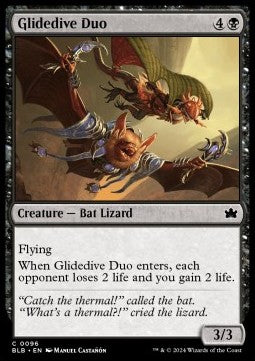 Glidedive Duo⁣ - Bloomburrow⁣ (Common)⁣ [96]