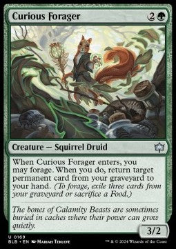 Curious Forager⁣ - Bloomburrow⁣ (Uncommon)⁣ [169]