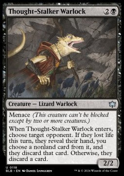 Thought-Stalker Warlock⁣ - Bloomburrow⁣ (Uncommon)⁣ [118]
