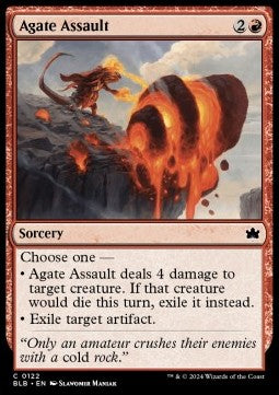 Agate Assault⁣ - Bloomburrow⁣ (Common)⁣ [122]