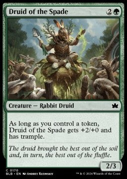 Druid of the Spade⁣ - Bloomburrow⁣ (Common)⁣ [170]