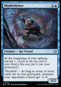 Mindwhisker⁣ - Bloomburrow⁣ (Uncommon)⁣ [60]