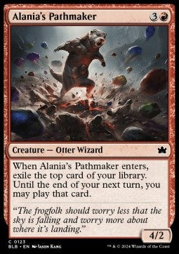 Alania's Pathmaker⁣ - Bloomburrow⁣ (Common)⁣ [123]