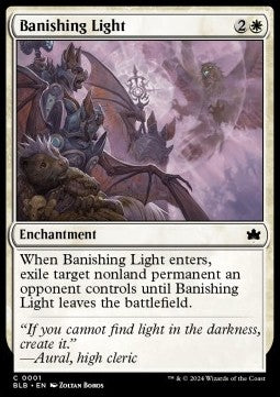 Banishing Light⁣ - Bloomburrow⁣ (Common)⁣ [1]