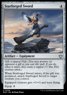 Starforged Sword⁣ - Bloomburrow⁣ (Uncommon)⁣ [249]