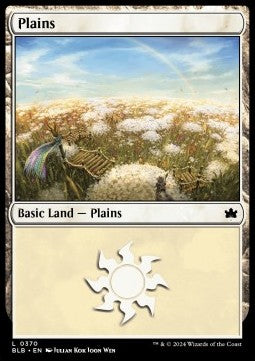 Plains (V.2)⁣ - Bloomburrow: Extras⁣ (Land)⁣ [370]