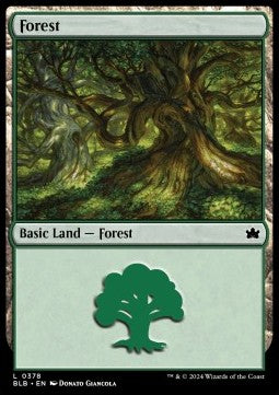 Forest (V.2) - Bloomburrow: Extras (Land) [XBLB-378]