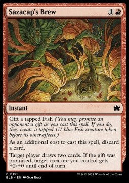 Sazacap's Brew⁣ - Bloomburrow⁣ (Common)⁣ [151]