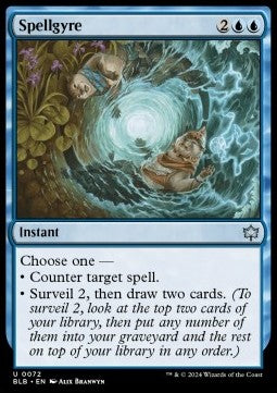 Spellgyre⁣ - Bloomburrow⁣ (Uncommon)⁣ [72]