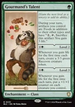 Gourmand's Talent - Commander: Bloomburrow (Rare) [BLC-31]