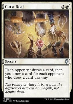 Cut a Deal - Commander: Bloomburrow (Uncommon) [BLC-105]