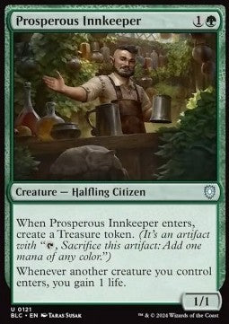 Prosperous Innkeeper - Commander: Bloomburrow (Uncommon) [BLC-121]