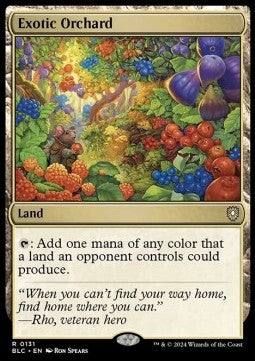 Exotic Orchard - Commander: Bloomburrow (Rare) [BLC-131]