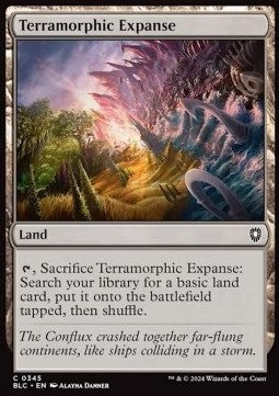 Terramorphic Expanse - Commander: Bloomburrow (Common) [BLC-345]