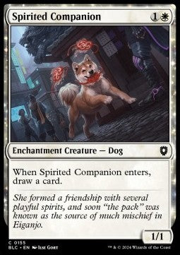 Spirited Companion - Commander: Bloomburrow (Common) [BLC-155]