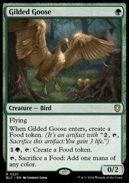Gilded Goose - Commander: Bloomburrow (Rare) [BLC-221]