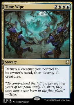 Time Wipe - Commander: Bloomburrow (Rare) [BLC-262]