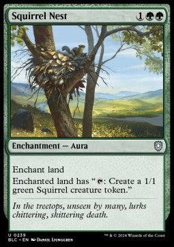 Squirrel Nest - Commander: Bloomburrow (Uncommon) [BLC-239]