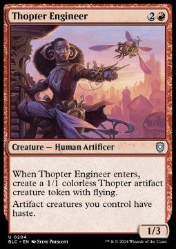Thopter Engineer - Commander: Bloomburrow (Uncommon) [BLC-204]